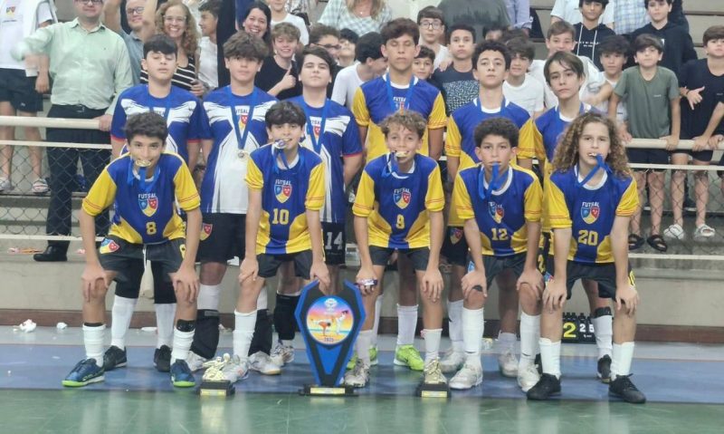 Futsal do Vieira é campeão 2025 dos Jogos dos Colégios Particulares de Salvador