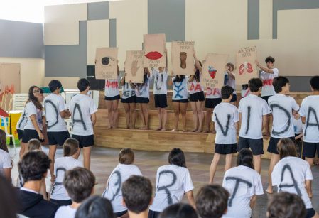 MDH – Estudantes usam arte para expor  questões sobre direitos humanos de forma crítica e reflexiva