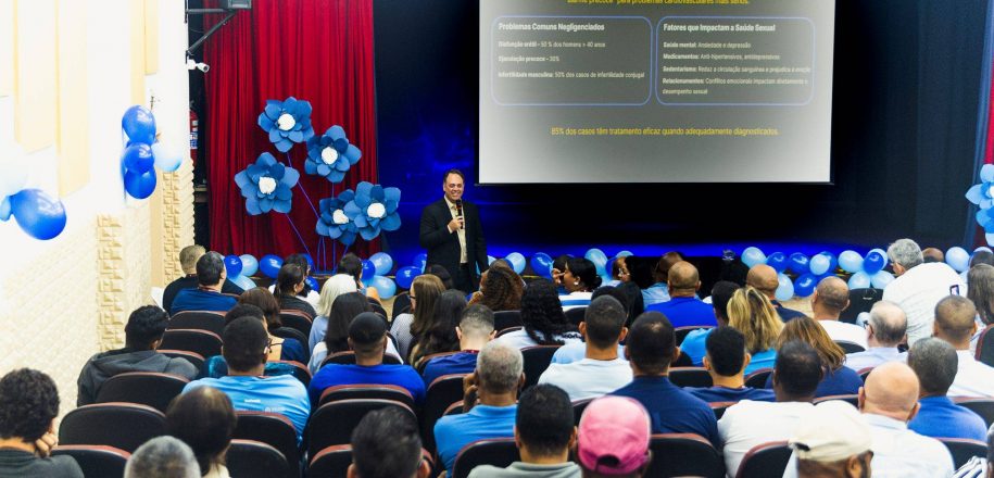 NOVEMBRO AZUL – Blue Day e palestra com  Roberto Rossi alertam para cuidados com saúde do homem