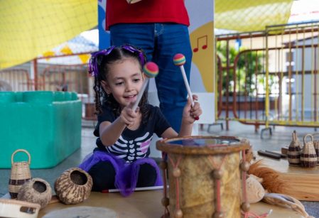 Infantil do Vieira tem Tarde Brincante em ação voltada para acolhimento às crianças de 2 a 5 anos  