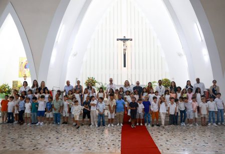 Missa de Ação de Graças marca momento especial na educação de crianças: a conclusão do 1º ano EF