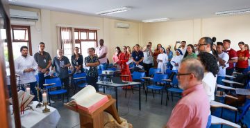 Pastoralistas e orientadores educacionais do Vieira participam do II Encontro de Educadores Católicos