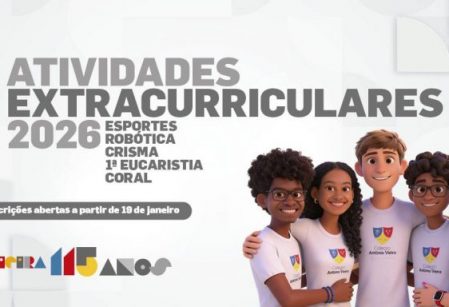 Atividades extracurriculares do Vieira têm inscrições abertas no dia 19 de janeiro