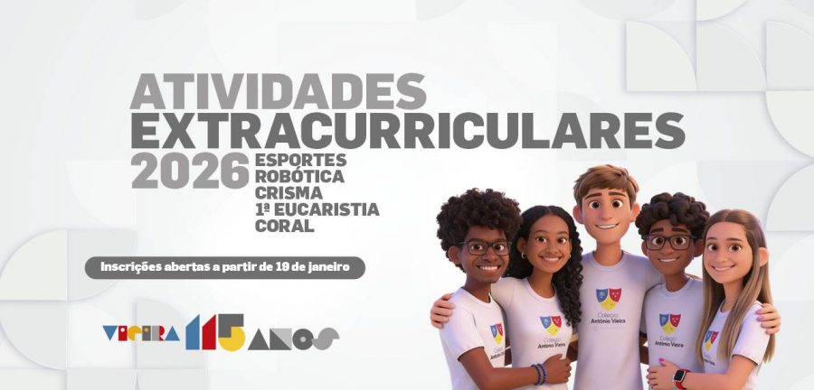 Atividades extracurriculares do Vieira têm inscrições abertas no dia 19 de janeiro