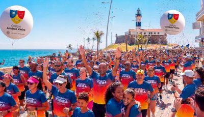 Com mais de 2 mil inscritos, Corrida do Vieira promove encontro de gerações domingo no Farol da Barra