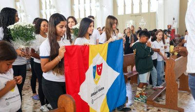 Missa de Ação de Graças reuniu comunidade escolar para celebrar 115 anos do Vieira 