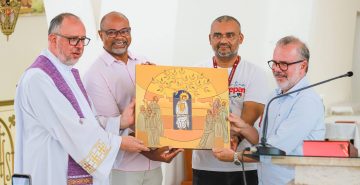 Vieira dá início à peregrinação do Ícone de Jesus Mestre da Esperança nos 80 anos da Anec