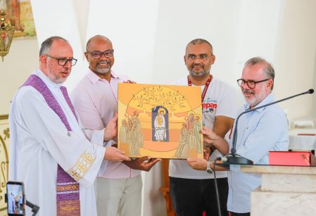 Vieira dá início à peregrinação do Ícone de Jesus Mestre da Esperança nos 80 anos da Anec