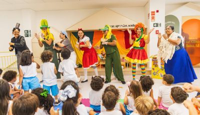 Contação de história com temática envolvendo datas especiais marca mês de abril no Vieirinha