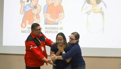 Colaboradores do Vieira recebem certificado de formação de Primeiros Socorros em cumprimento da Lei Lucas. Confira entrevista e saiba mais!