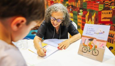 Escritora Sálua Chequer é entrevistada sobre primeiro livro: 'É de ler, de comer ou de brincar?'. Leia!