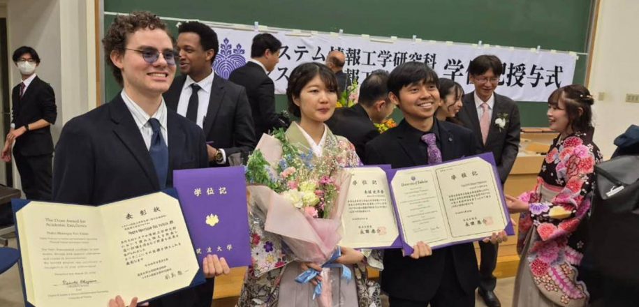 Ex-aluno do Vieira, engenheiro e pesquisador Pedro Valois torna-se PhD no Japão