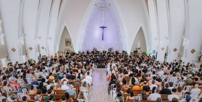 Osba realiza concerto gratuito no Santuário Nossa Senhora de Fátima neste domingo