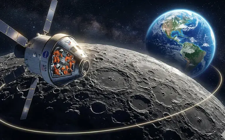 Clube de Astronomia do Vieira acompanha Missão Artemis 2 em ações para volta do ser humano à Lua