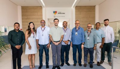 Vieira recebe visita técnica do Provincial dos Jesuítas