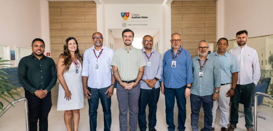 Vieira recebe visita técnica do Provincial dos Jesuítas