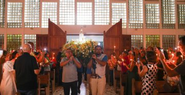 Fiéis baianos celebram Nossa Senhora de Fátima  em santuário no Vieira