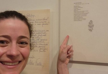 Poema escrito por ex-aluna é destaque em mostra em São Paulo que homenageia a bailarina Ana Botafogo  