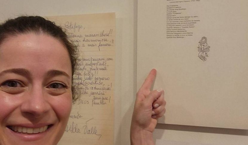 Poema escrito por ex-aluna é destaque em mostra em São Paulo que homenageia a bailarina Ana Botafogo  