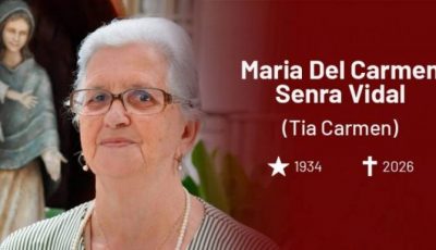 Comunidade vieirense lamenta morte de Tia Carmen
