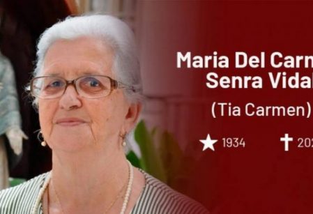 Comunidade vieirense lamenta morte de Tia Carmen