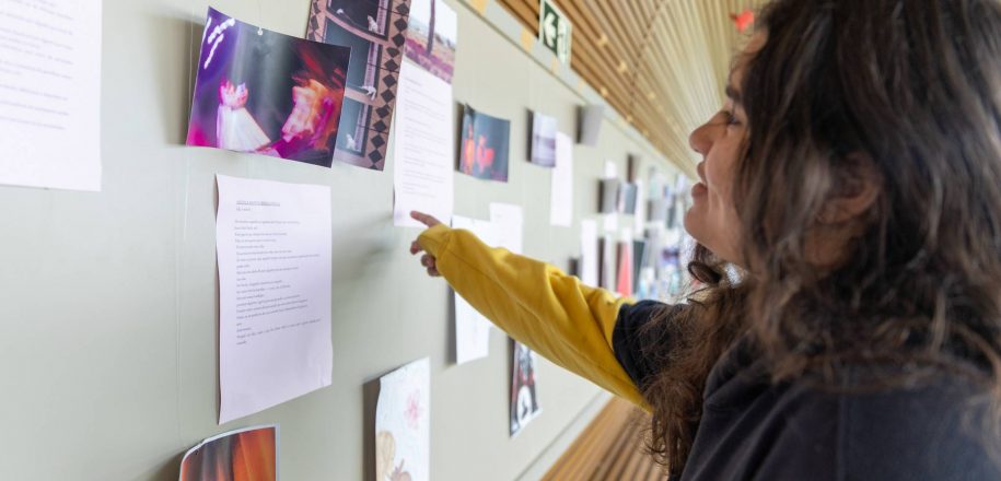 AVLA- Exposição de fotos, desenhos e poemas, além de correio de mensagens, enfatizam sentimento do amor