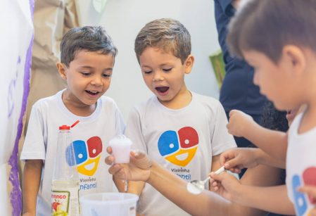 EDUCAÇÃO INFANTIL - Projetos pedagógicos do Vieira consolidam potência das aprendizagens na infância