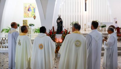 DIA DE SANTO INÁCIO – Missa festiva, contação de história, oração nos setores e com estudantes marcam celebrações no Vieira