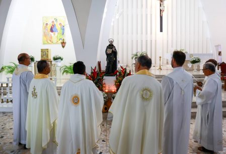 DIA DE SANTO INÁCIO – Missa festiva, contação de história, oração nos setores e com estudantes marcam celebrações no Vieira