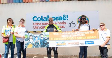TRÂNSITO – Transalvador realiza ações educativas no Vieira na Operação Volta às Aulas