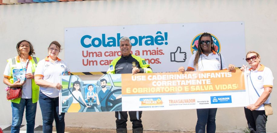 TRÂNSITO – Transalvador realiza ações educativas no Vieira na Operação Volta às Aulas