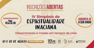 Últimos dias para se inscrever no IV Simpósio de Espiritualidade Inaciana. Evento será em agosto