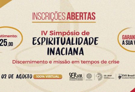 Últimos dias para se inscrever no IV Simpósio de Espiritualidade Inaciana. Evento será em agosto