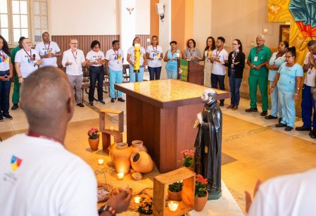 DIA DE SANTO INÁCIO – Missa festiva, contação de história, oração nos setores e com estudantes marcam celebrações no Vieira