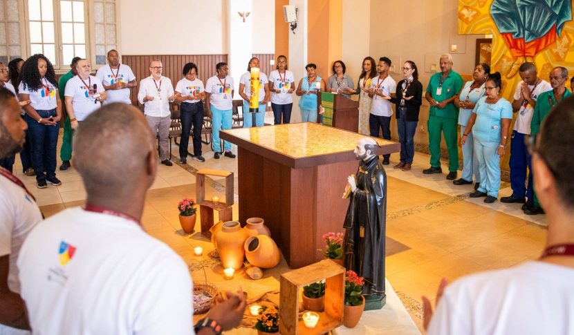 DIA DE SANTO INÁCIO – Missa festiva, contação de história, oração nos setores e com estudantes marcam celebrações no Vieira