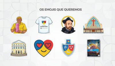 Vieira entra na trend dos emojis e aciona memórias afetivas de gerações de estudantes