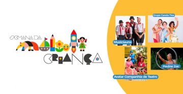 Semana da Criança tem programação especial no Vieira de 5 a 9 de outubro