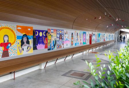 'Sagrado Feminino nas Religiões' ganha expressão em mostra artística de estudantes do Vieira
