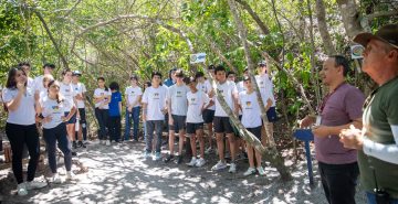 CIDADANIA AMBIENTAL – Estudantes do Vieira têm aula de campo no Parque das Dunas  