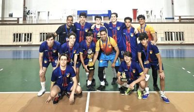Seleção Juvenil de Futsal do Vieira é campeã dos Jogos de Colégios Particulares de Salvador