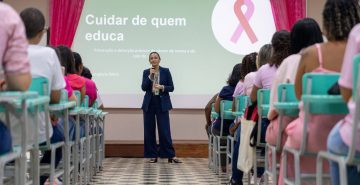 Palestra e Pink Day marcam Outubro Rosa no Vieira 