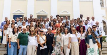 Vieira recebe delegação do colégio colombiano Bechmans para troca de experiências em educação